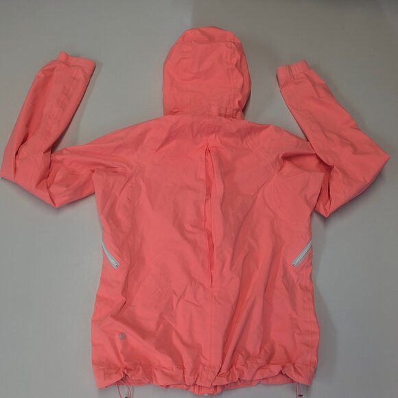 Lululemon Size 4 Rise And Shine Jacket in Pop Orange + Free Tote Bag - Picture 12 of 16